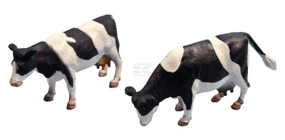 Schleich Ko, sort og hvid 1:32 modeldyr