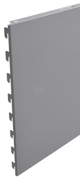 Panel uden hul 40x66,5 hvid/alu