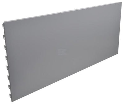 Panel uden huller 40x100 cm hvid/alu