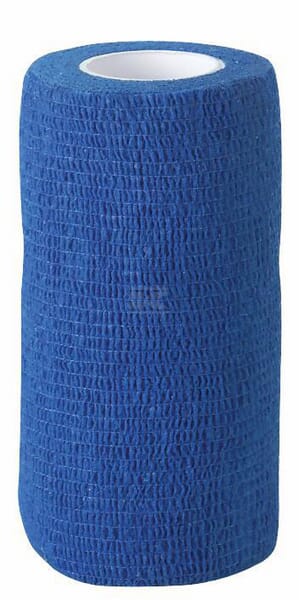 Elastisk Selvklæbende Bandage Blå 10 cm x 4,5 m