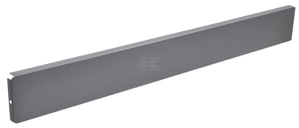 Skinne 6x100 cm, hvid/alu
