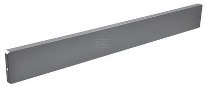 Skinne 6x100 cm, hvid/alu