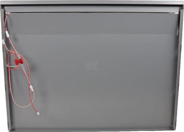LED-panel, hvid/alu 66,5 cm