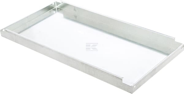 Kraftig Forzinket Hylde 470x226mm til Butiksinventar