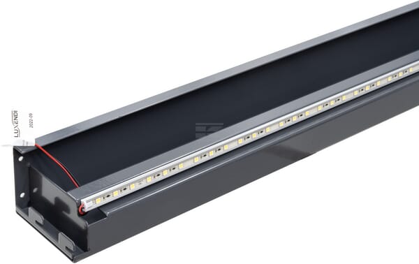 LED Bar 2m Skifergrå Belysning