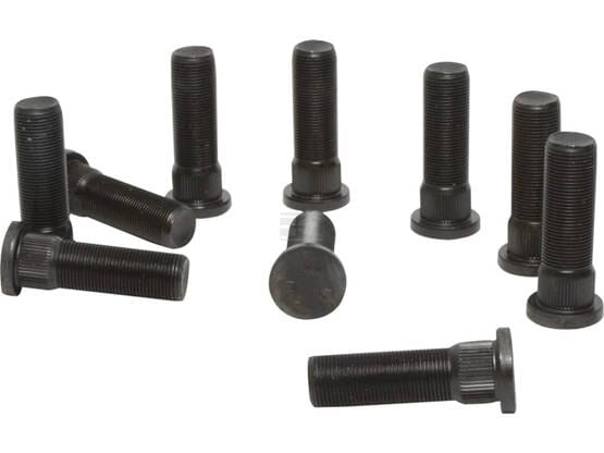 Navbolte 10 stk. M16 x 1,5 x 50 roulering under hoved