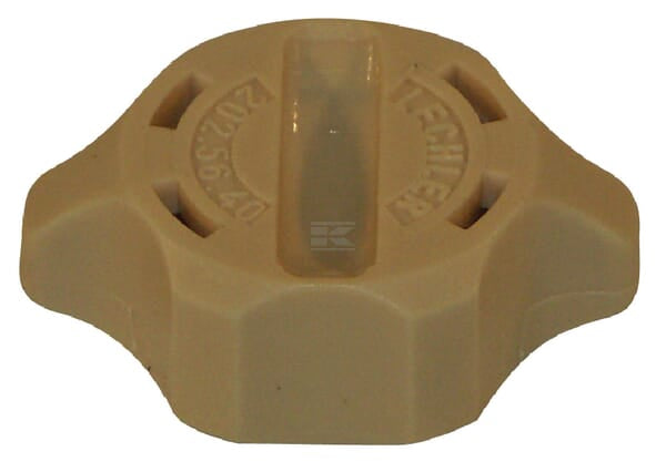 Dyse blinddæksel beige