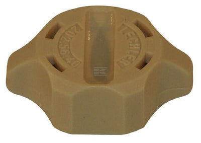 Dyse blinddæksel beige