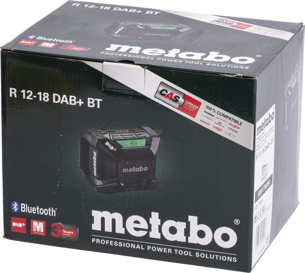 Metabo Håndværkerradio R12-18 DAB+BT