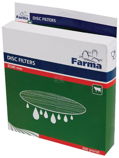 FARMA Skivefiltre Ø240 mm til malkeanlæg