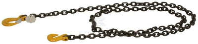 Trækkæde G80 Stål 10 mm, 4 meter komplet
