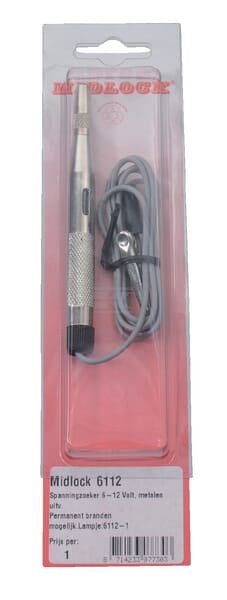 Midlock Voltmeter 6-12V