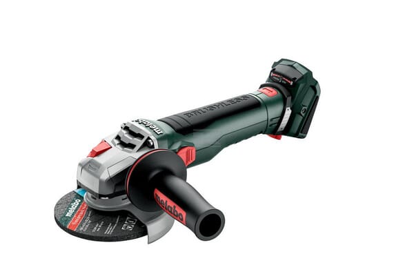 Metabo Vinkelsliber WB18 LTX BL125QUICK Akku