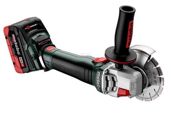 Metabo Vinkelsliber WB18 LTX BL125QUICK Akku