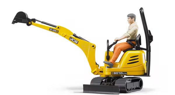 Bruder JCB mikrograver med arbejder