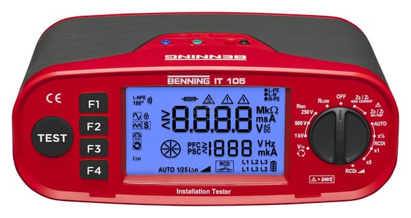 Benning Installationstester IT105 til elektriske installationer