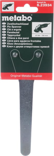 Metabo Taphulsnøgle til Vinkelsliber 115-150 mm