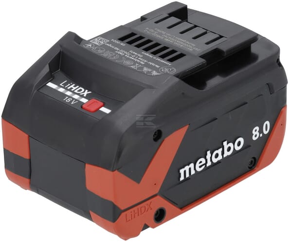 Metabo Batteri 18V 8.0Ah Li-HDX