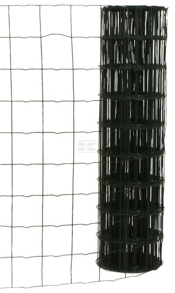 Havehegn grøn PVC-belagt, 100 cm x 25 m