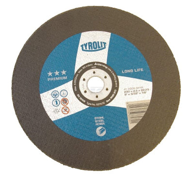 Tyrolit Skæreskive Lige PREMIUM 230x2,5x22 mm Stål