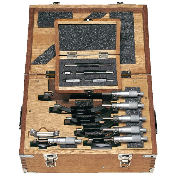 Mitutoyo Mikrometersæt, 0-150 mm
