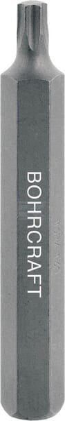 Bohrcraft Torx Bit, 10 mm, sekskant, 45x30