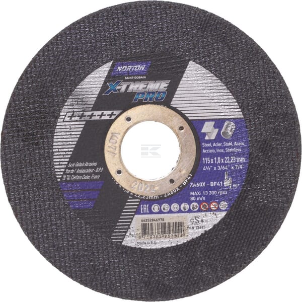 Norton Skæreskive lige X-Treme PRO 115x1,0 mm