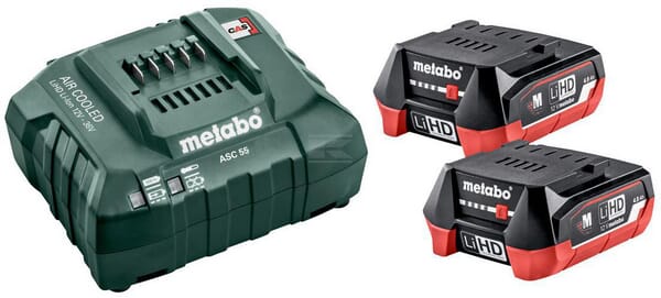 Metabo Batterisæt 2 x 4,0Ah LIHD