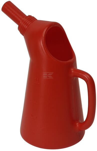 Oliemål med Flekstud 1 liter Rød