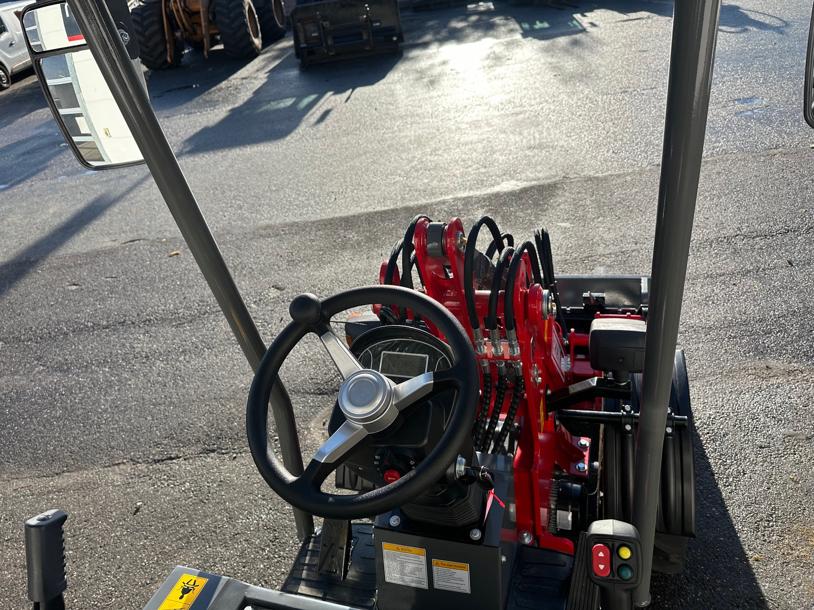 HZM 807E Elektrisk Minilæsser