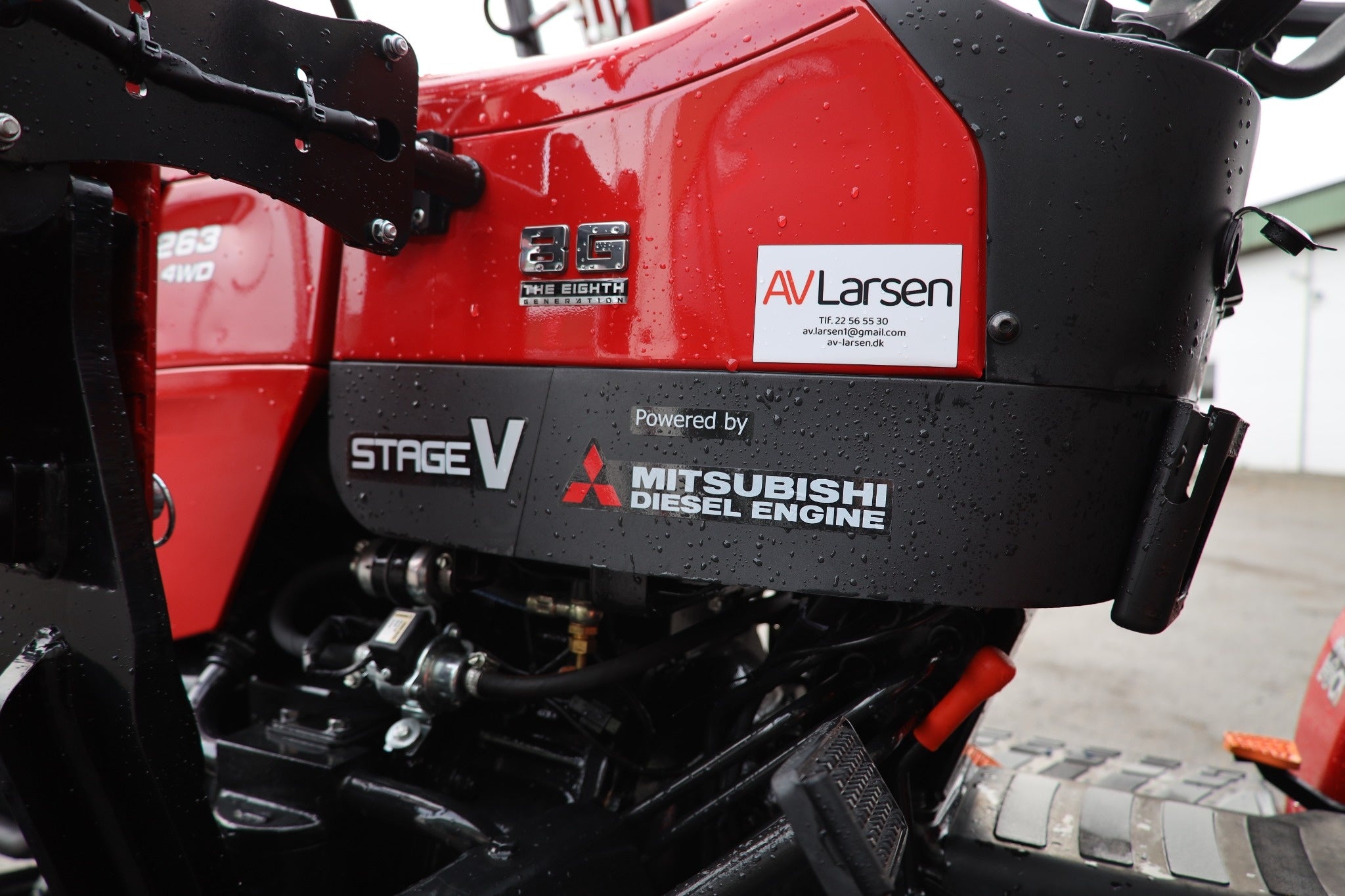 Captain 263 med Inter Tech frontlæsser