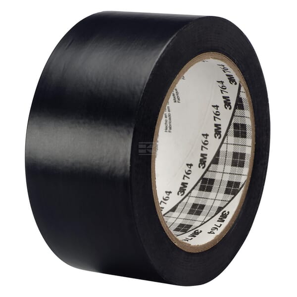 3M Vinyltape 764, Sort, 50 mm x 33 meter