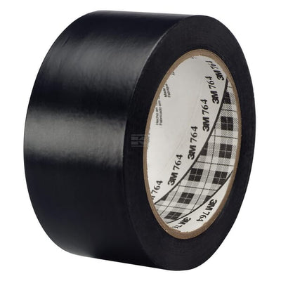 3M Vinyltape 764, Sort, 50 mm x 33 meter