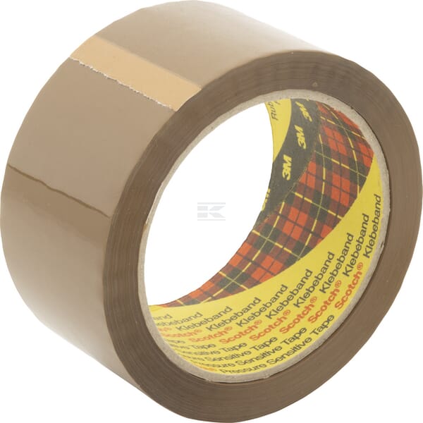 3M Scotch 309 Tætningstape, Brun, 50 mm x 66 m