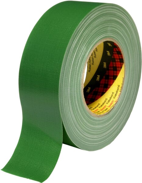 3M Ekstra Kraftigt Lærredstape, Gul, 50 mm x 50 m