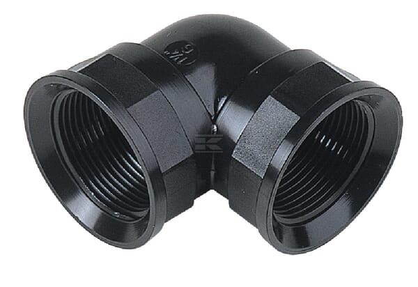 Vinkel 3/4" indvendig - indvendig gevind