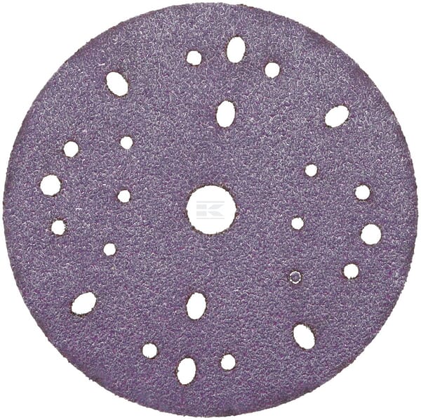 3M Cubitron™ II Hookit™ Slibeskive 737U, 150 mm, Multihole 40+