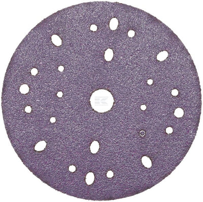 3M Cubitron™ II Hookit™ Slibeskive 737U, 150 mm, Multihole 40+