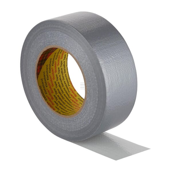 3M Scotch® 2904 Lærredstape Sølv, 48 mm x 50 m