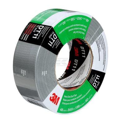 3M DT11 Lærredstape, sort, 48 mm x 54,8 m