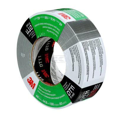 3M DT11 Lærredstape, sort, 48 mm x 54,8 m