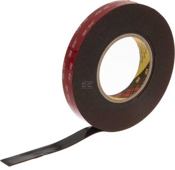 3M VHB Tape 5952 F, sort, stærk klæbning