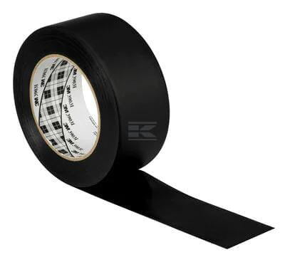 3M Vinyltape Sort 50 mm x 50 M