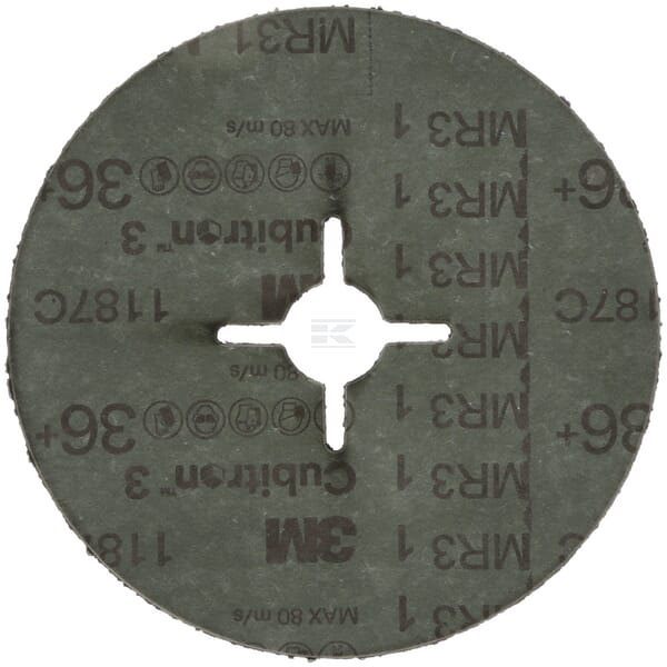 3M Cubitron™ 3 Fiberskive 1187C 150mm K36