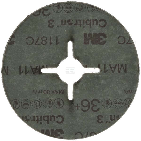3M Cubitron™ 3 Fiberskive 1187C, 125mm K36