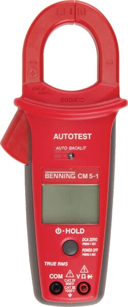 Benning Digitalt Strømklemme-multimeter CM 5-1