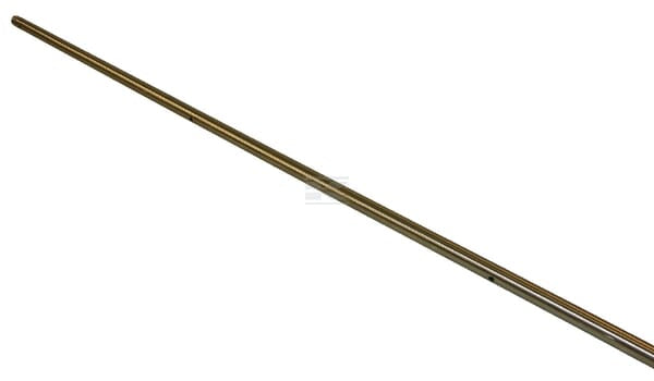 1/2" rustfrit stål, rør 157 cm 4x Ø7 huller