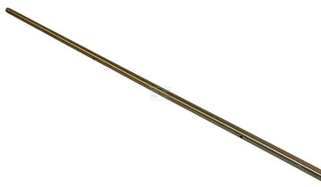 1/2" rustfrit stål, rør 157 cm 4x Ø7 huller