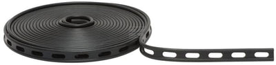 Gummistrop 10 m EPDM med ovale huller