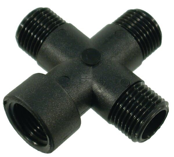 Kryds 1/2" 3xhan+1xhun